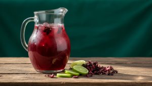 Descubre el poder del agua de jamaica saludable