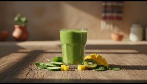 ¿Cómo los batidos verdes ayudan a adelgazar?